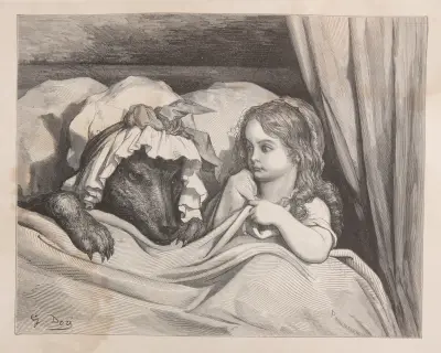 Sagor, pl. 04 av Gustave Doré