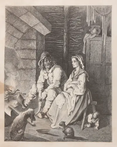 Sagor, pl. 5 av Gustave Doré