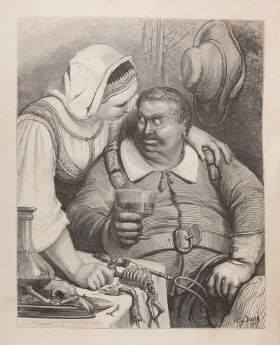 Sagor, pl. 11 av Gustave Doré