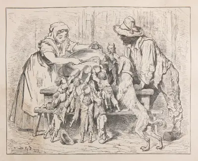 Sagor, plansch 15 av Gustave Doré