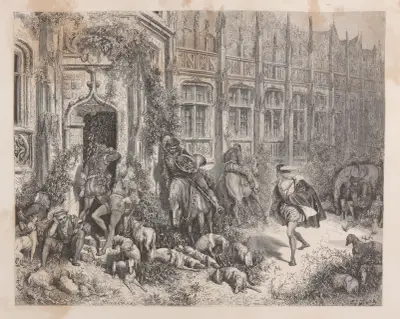 Sagor, pl. 19 av Gustave Doré