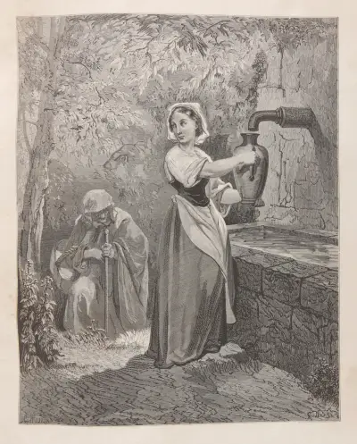 Sagor, pl. 36 av Gustave Doré