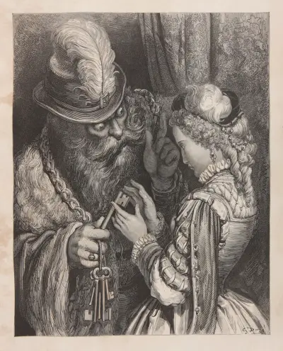 Sagor, plansch 38 av Gustave Doré