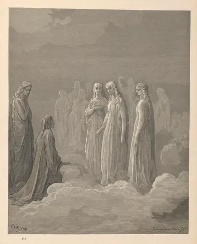 Dantes gudomliga komedi: Paradiset av Gustave Doré