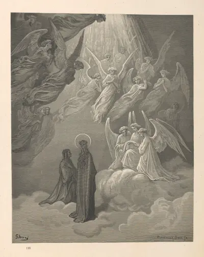 Dante Alighieris Den gudomliga komedin – Paradiset, pl. 11 av Gustave Doré