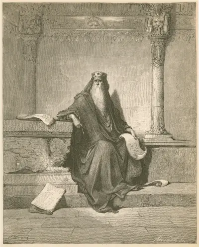 Kung Salomo av Gustave Doré