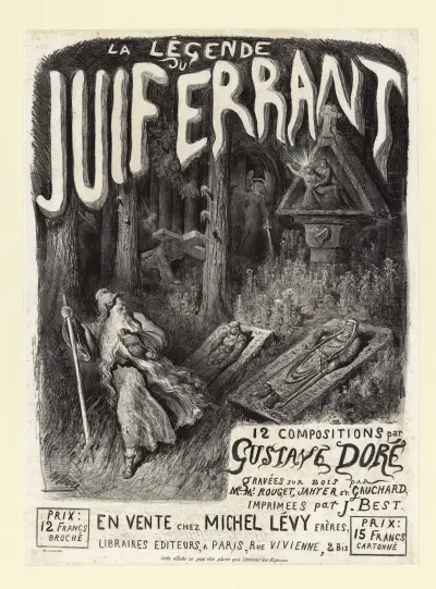 Legenden om den vandrande juden av Gustave Doré