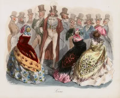 Det parisiska menageriet (första tryckningen) pl. 2 av Gustave Doré