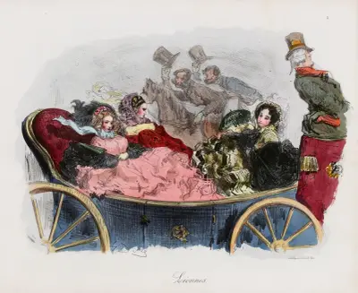 Det parisiska menageriet av Gustave Doré