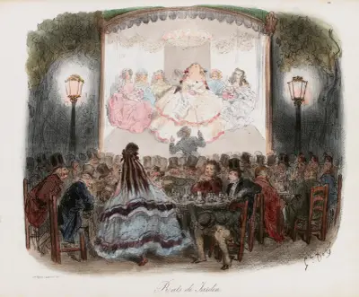 Det parisiska menageriet av Gustave Doré