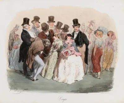 Det parisiska menageriet (första tryckningen), pl. 12 av Gustave Doré
