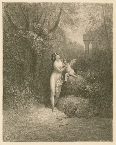 Kärleken och dårskapen av Gustave Doré
