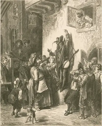 Dåren som säljer visdom av Gustave Doré