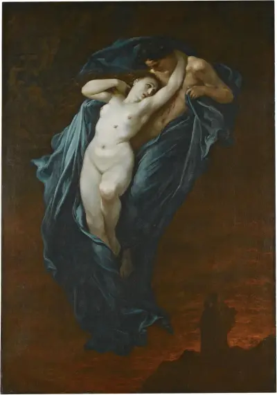 Paolo och Francesca da Rimini av Gustave Doré