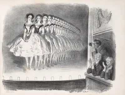 Ratten (an der Oper), Nr. 7 von Gustave Doré
