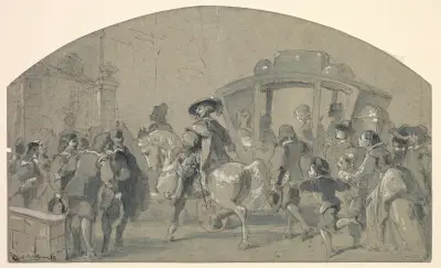 Gatuscen av Gustave Doré