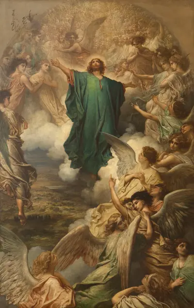 Kristi himmelsfärd av Gustave Doré