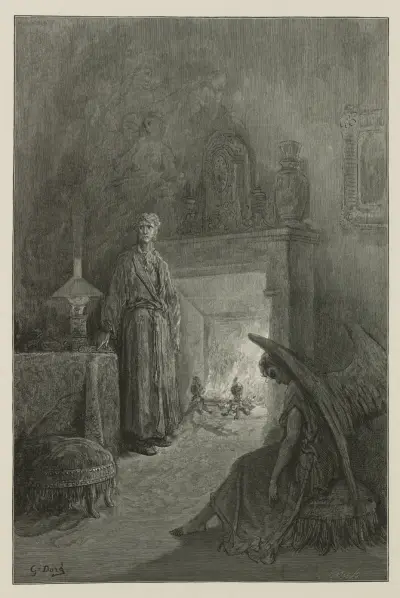 Korpen, pl. 04 av Gustave Doré