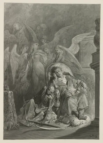 Korpen (pl. 5) av Gustave Doré
