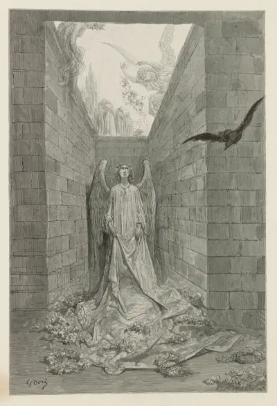 Korpen, pl. 06 av Gustave Doré