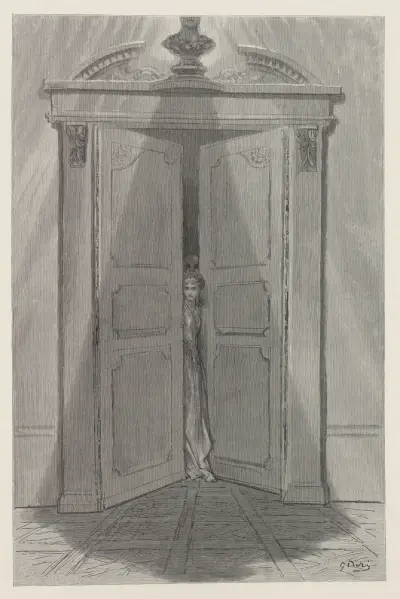 Korpen, pl. 8 av Gustave Doré