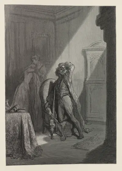 Korpen pl. 23 av Gustave Doré