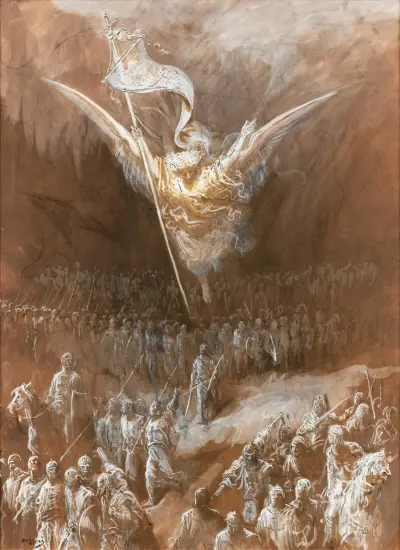 Vägen till Jerusalem av Gustave Doré
