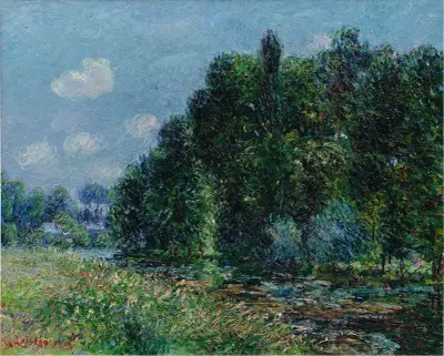Bord de rivière av Gustave Loiseau