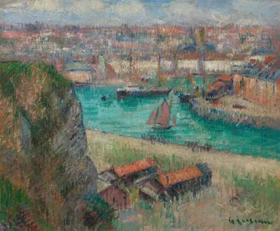 Dieppe av Gustave Loiseau