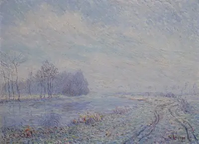 Vit frost av Gustave Loiseau