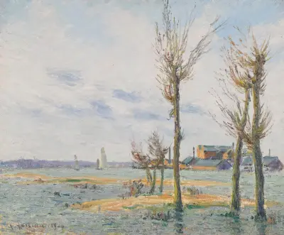 Loire vid Trentemouet av Gustave Loiseau