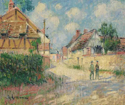 Vägen till Tournedos av Gustave Loiseau