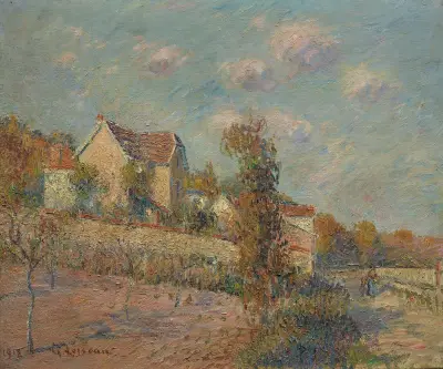 Byn av Gustave Loiseau