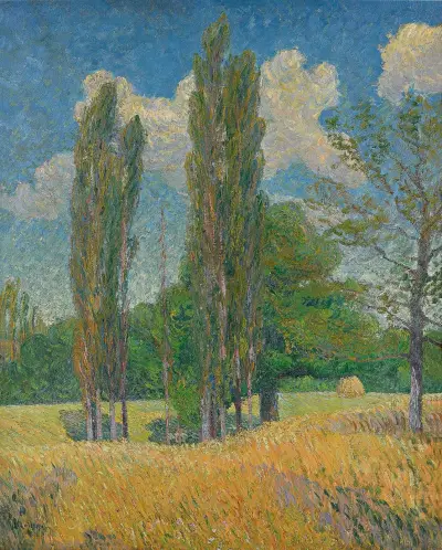 Popplarna av Gustave Loiseau