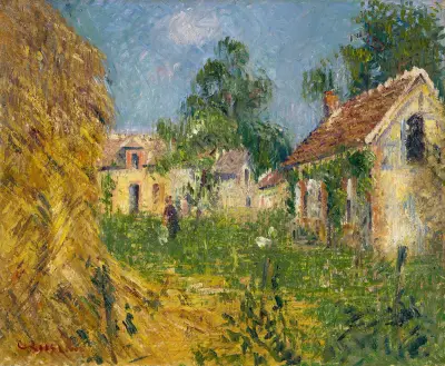 Liten gård i Calvados av Gustave Loiseau