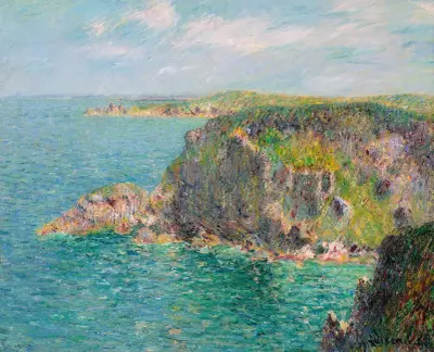 Rocher la Teignouse, Cap Fréhel av Gustave Loiseau