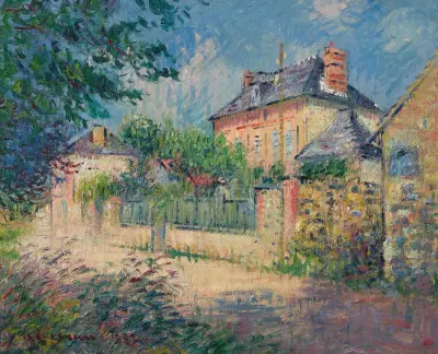 Byns gata av Gustave Loiseau