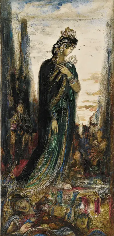 Hélène av Gustave Moreau
