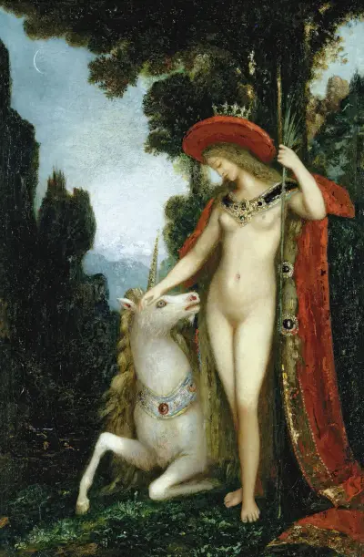 Das Einhorn von Gustave Moreau