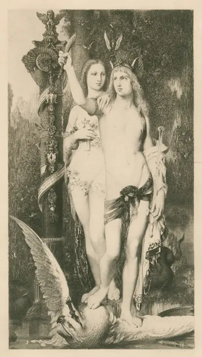 Medea and Jason av Gustave Moreau