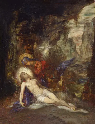 Pietà av Gustave Moreau