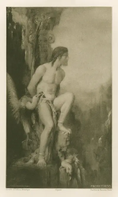 Prometheus von Gustave Moreau