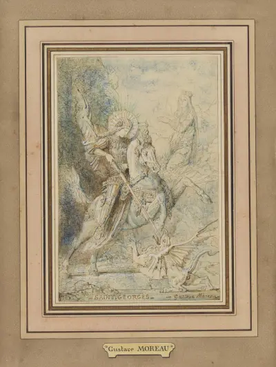 Svatý Jiří, Gustave Moreau