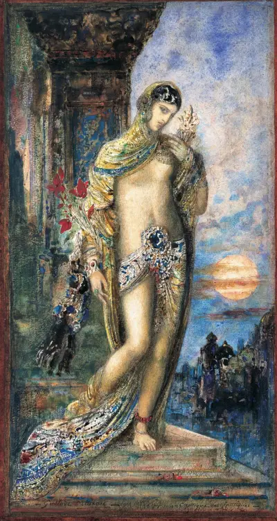 Song Of Songs av Gustave Moreau