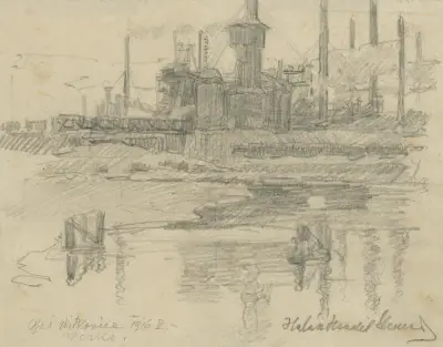 By Vítkovice av Elemír Halász-Hradil