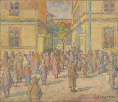 Lunch of the Poor av Elemír Halász-Hradil