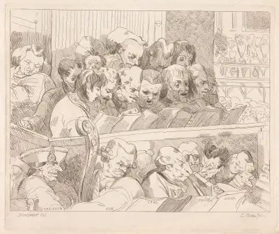 A Choral Band av John Hamilton Mortimer