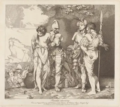 Banditti Returning av John Hamilton Mortimer