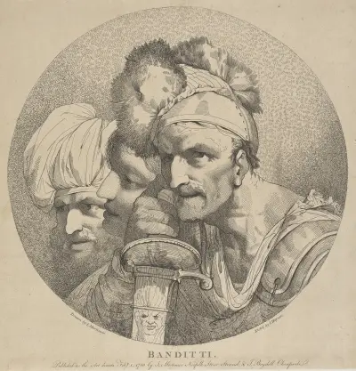 Banditti av John Hamilton Mortimer