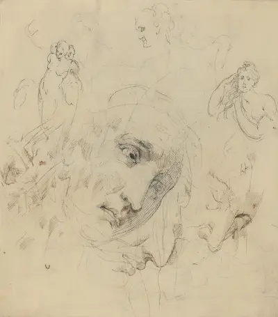 Figure Studies av John Hamilton Mortimer
